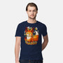 Pumpkin Fox-Mens-Premium-Tee-Vallina84