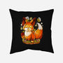 Pumpkin Fox-None-Non-Removable Cover w Insert-Throw Pillow-Vallina84