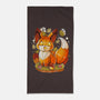 Pumpkin Fox-None-Beach-Towel-Vallina84