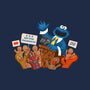 Cookie Monster For President-Mens-Basic-Tee-ugurbs