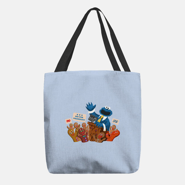 Cookie Monster For President-None-Basic Tote-Bag-ugurbs