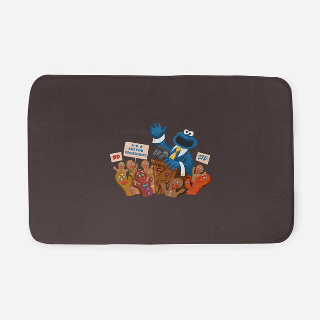 Cookie Monster For President-None-Memory Foam-Bath Mat-ugurbs