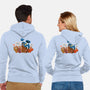 Cookie Monster For President-Unisex-Zip-Up-Sweatshirt-ugurbs