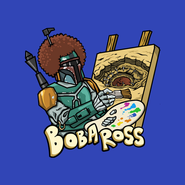 Bob-A-Ross-None-Glossy-Sticker-ugurbs