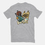 Bob-A-Ross-Womens-Fitted-Tee-ugurbs