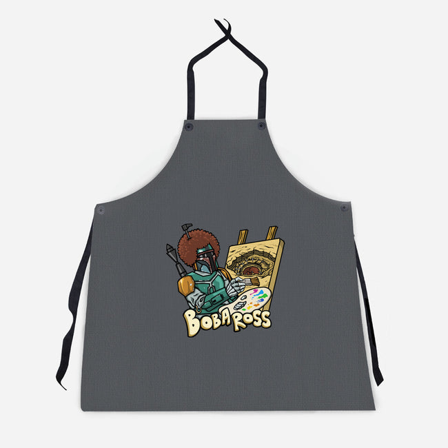 Bob-A-Ross-Unisex-Kitchen-Apron-ugurbs