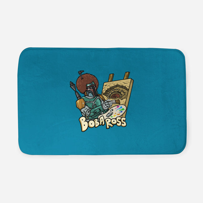 Bob-A-Ross-None-Memory Foam-Bath Mat-ugurbs