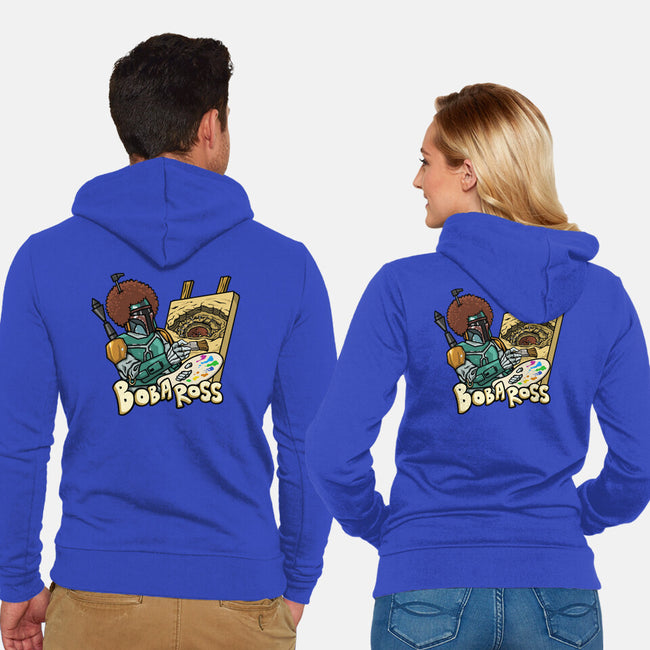 Bob-A-Ross-Unisex-Zip-Up-Sweatshirt-ugurbs