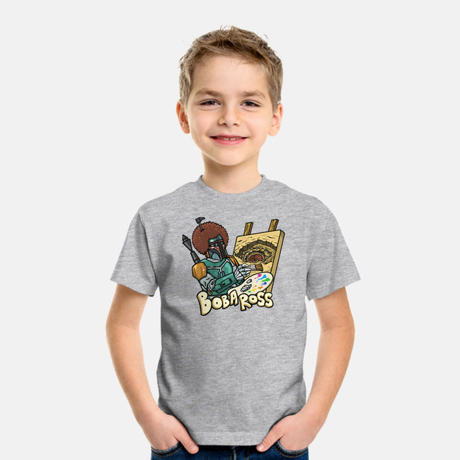 Bob-A-Ross-Youth-Basic-Tee-ugurbs