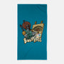 Bob-A-Ross-None-Beach-Towel-ugurbs