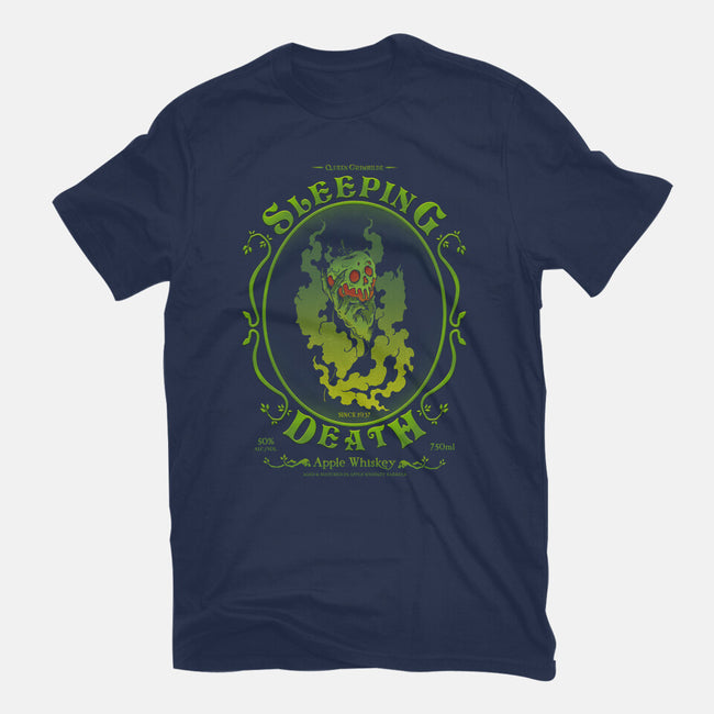 Sleeping Death Whiskey-Mens-Basic-Tee-pigboom