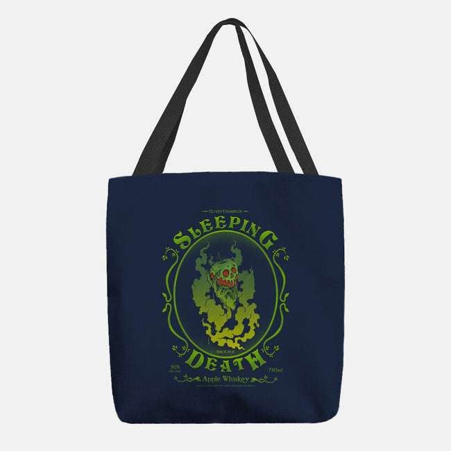 Sleeping Death Whiskey-None-Basic Tote-Bag-pigboom