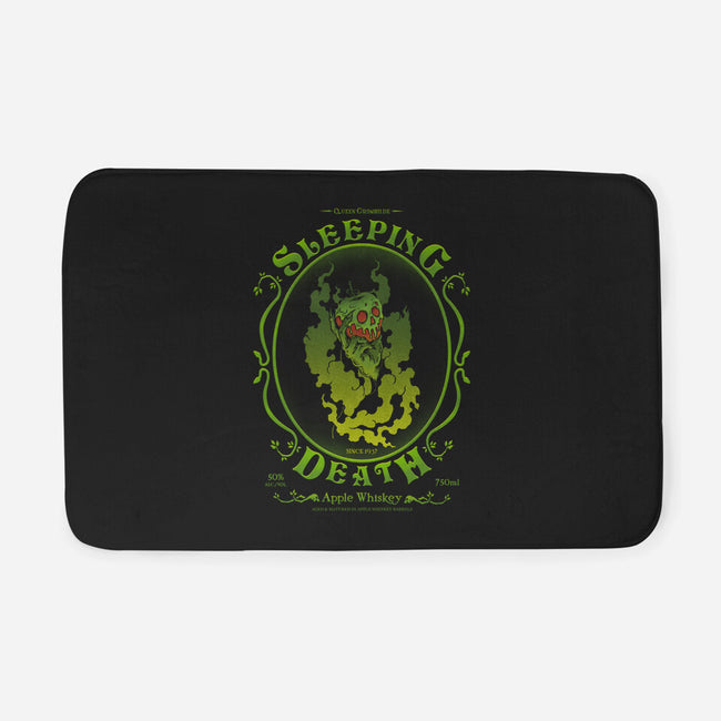 Sleeping Death Whiskey-None-Memory Foam-Bath Mat-pigboom