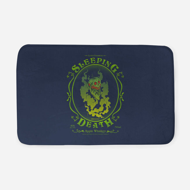 Sleeping Death Whiskey-None-Memory Foam-Bath Mat-pigboom