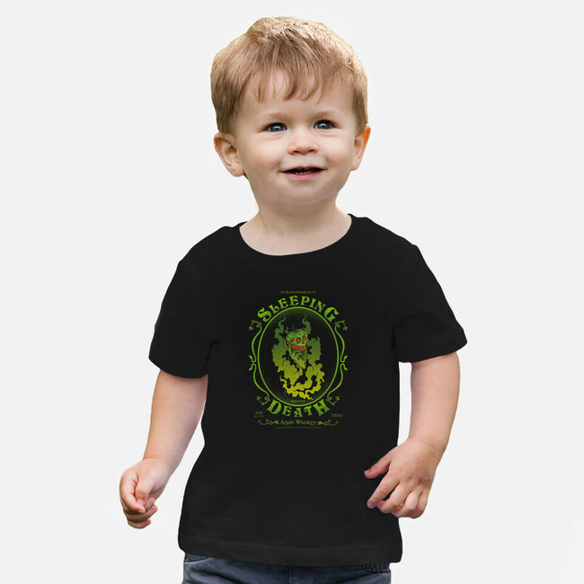 Sleeping Death Whiskey-Baby-Basic-Tee-pigboom