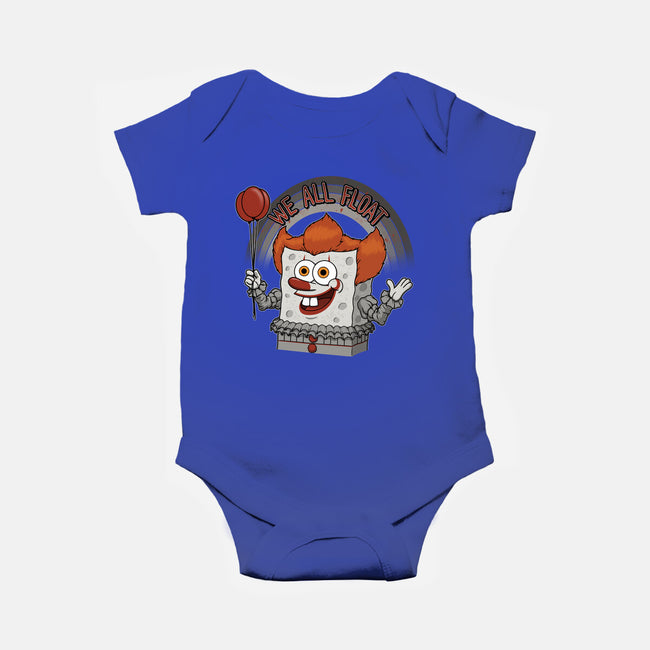 As Long As We All Float-Baby-Basic-Onesie-pigboom