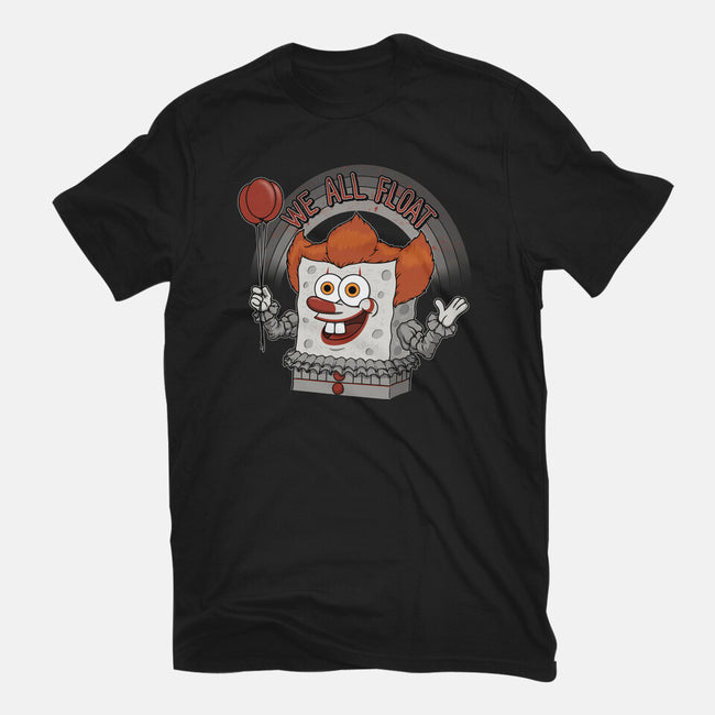 As Long As We All Float-Womens-Fitted-Tee-pigboom