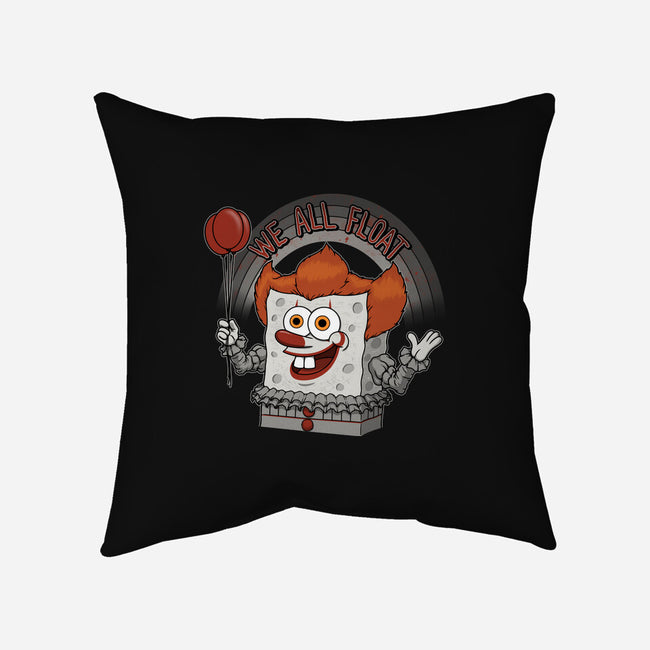 As Long As We All Float-None-Removable Cover-Throw Pillow-pigboom