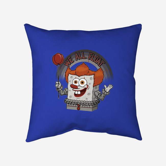 As Long As We All Float-None-Removable Cover-Throw Pillow-pigboom