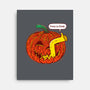 I'm Fine Pumpkin-None-Stretched-Canvas-rocketman_art