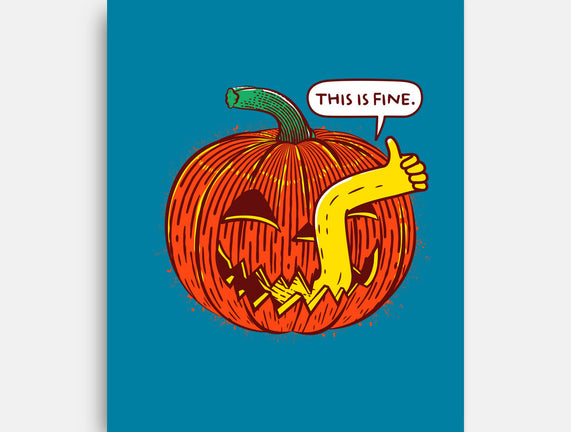 I'm Fine Pumpkin