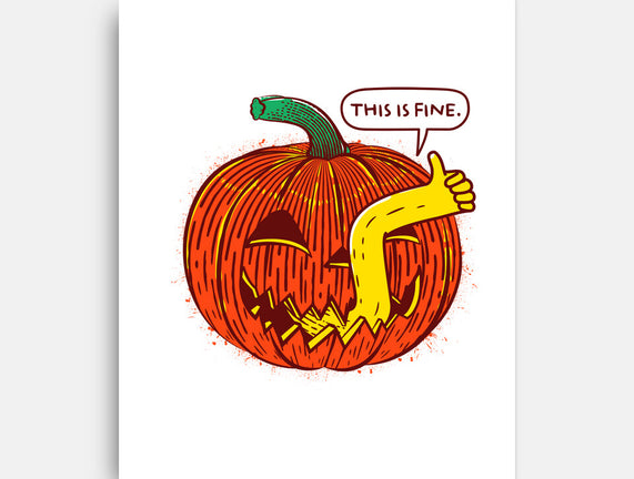 I'm Fine Pumpkin