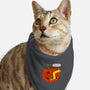 I'm Fine Pumpkin-Cat-Bandana-Pet Collar-rocketman_art