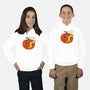 I'm Fine Pumpkin-Youth-Pullover-Sweatshirt-rocketman_art