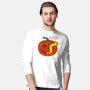 I'm Fine Pumpkin-Mens-Long Sleeved-Tee-rocketman_art