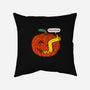 I'm Fine Pumpkin-None-Removable Cover-Throw Pillow-rocketman_art