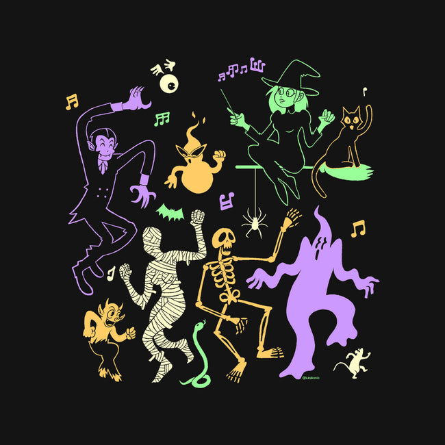 Halloween Dance Party-None-Glossy-Sticker-Karakenio