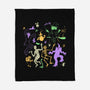 Halloween Dance Party-None-Fleece-Blanket-Karakenio