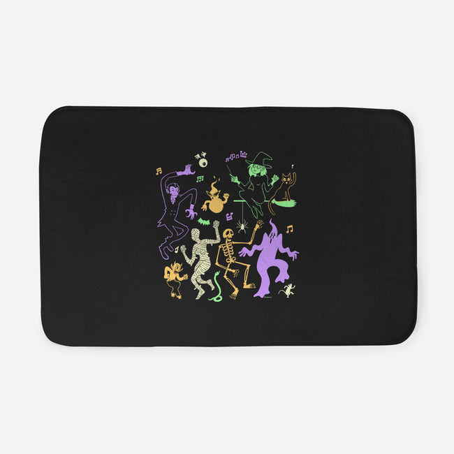 Halloween Dance Party-None-Memory Foam-Bath Mat-Karakenio