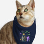 Halloween Dance Party-Cat-Bandana-Pet Collar-Karakenio