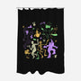 Halloween Dance Party-None-Polyester-Shower Curtain-Karakenio