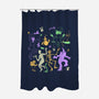 Halloween Dance Party-None-Polyester-Shower Curtain-Karakenio