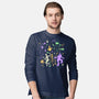 Halloween Dance Party-Mens-Long Sleeved-Tee-Karakenio