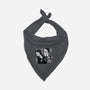 Black And White Love-Cat-Bandana-Pet Collar-Gemma Roman