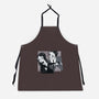 Black And White Love-Unisex-Kitchen-Apron-Gemma Roman