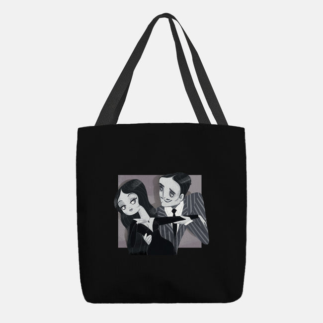 Black And White Love-None-Basic Tote-Bag-Gemma Roman