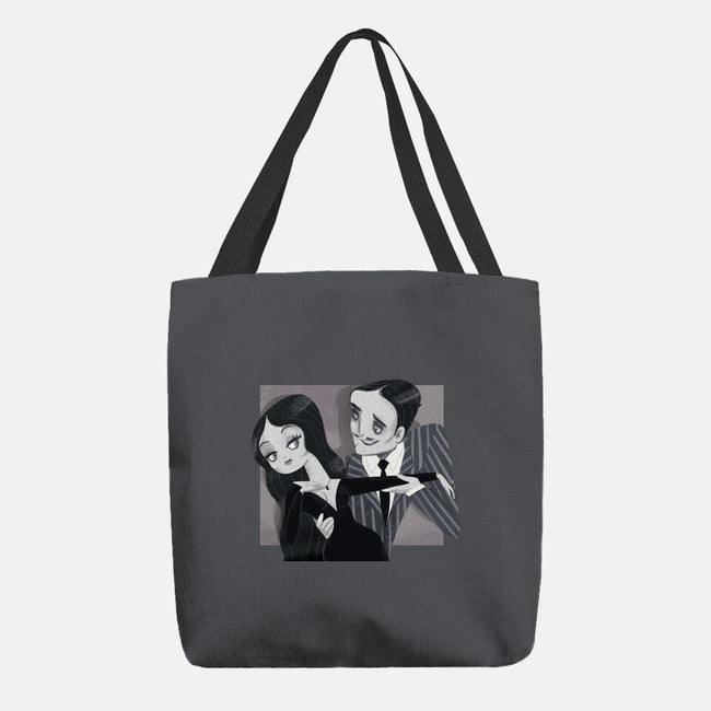 Black And White Love-None-Basic Tote-Bag-Gemma Roman