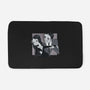 Black And White Love-None-Memory Foam-Bath Mat-Gemma Roman