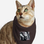 Black And White Love-Cat-Bandana-Pet Collar-Gemma Roman