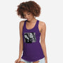 Black And White Love-Womens-Racerback-Tank-Gemma Roman