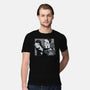 Black And White Love-Mens-Premium-Tee-Gemma Roman