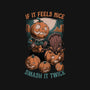 Pumpkin Smash Halloween-None-Beach-Towel-Studio Mootant