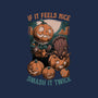 Pumpkin Smash Halloween-None-Fleece-Blanket-Studio Mootant