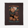 Pumpkin Smash Halloween-None-Fleece-Blanket-Studio Mootant