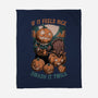 Pumpkin Smash Halloween-None-Fleece-Blanket-Studio Mootant