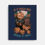 Pumpkin Smash Halloween-None-Stretched-Canvas-Studio Mootant